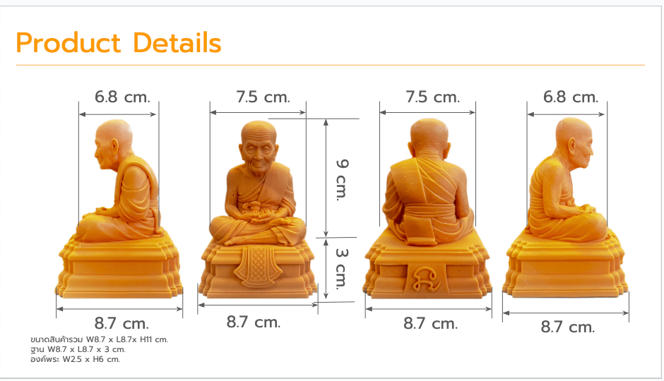 ชุดบูชาหลวงปู่ทวด AURORA DESIGN พุทธาภิเษกวัดต้นเลียบ รุ่นต้นเลียบคุ้มภัย_7